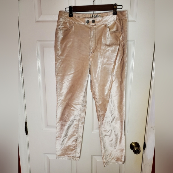 Free People Sweet Jane Velvet Skinny Fit Pants 30 - Picture 5 of 8